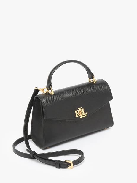Handtas Farrah Leder Lauren ralph lauren Zwart farrah 31966765 ander zicht 2
