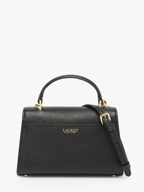 Handtas Farrah Leder Lauren ralph lauren Zwart farrah 31966765 ander zicht 4