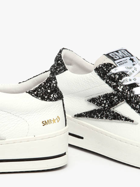Sneakers Maya Uit Leder Semerdjian Zwart women MAYA ander zicht 2