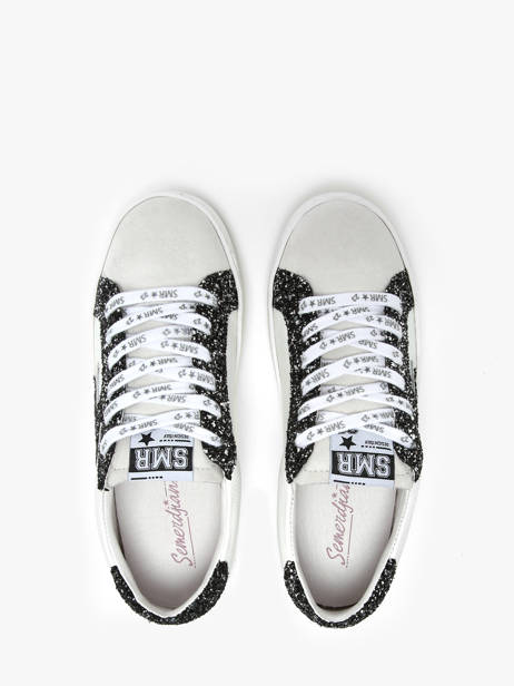 Sneakers Maya Uit Leder Semerdjian Zwart women MAYA ander zicht 3