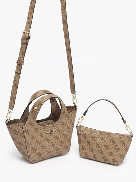Cross Body Tas Calista Guess Bruin calista SG733475 ander zicht 2