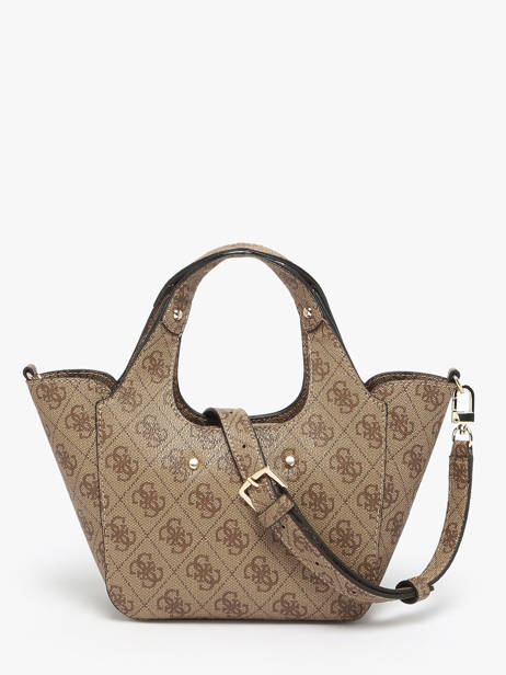 Cross Body Tas Calista Guess Bruin calista SG733475 ander zicht 4