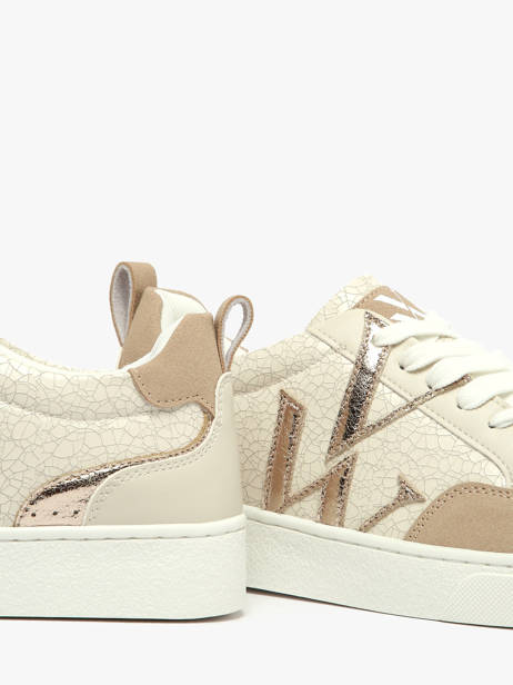 Sneakers Joyce Vanessa wu Beige women BK2555BG ander zicht 2