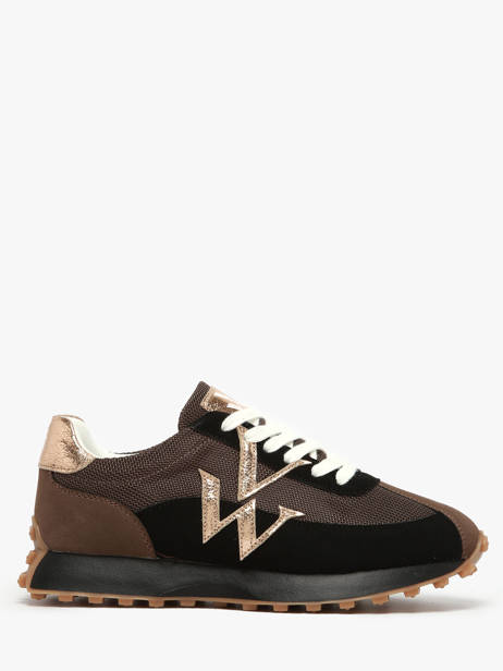 Sneakers Pia Vanessa wu Zwart women BK2623NR