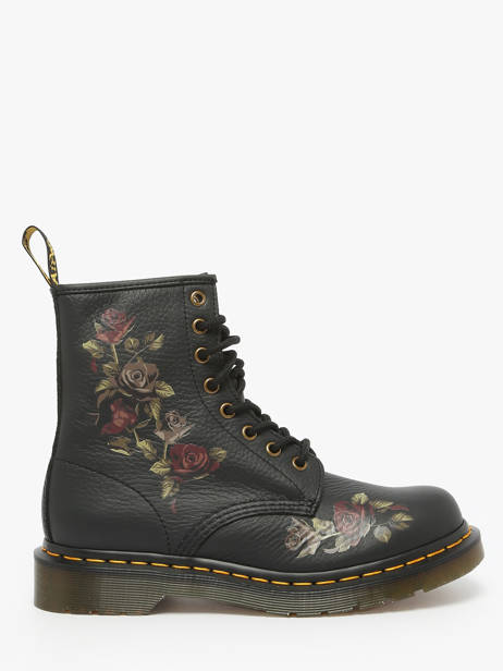 Enkellaarsjes 1460 Uit Leder Dr martens Zwart women 32070001