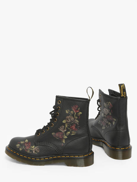 Enkellaarsjes 1460 Uit Leder Dr martens Zwart women 32070001 ander zicht 2