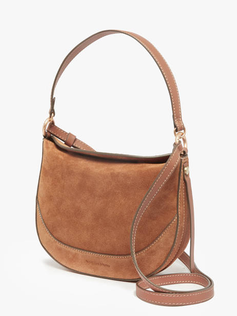 Cross Body Tas Daily Leder Vanessa bruno Bruin daily 29V40871 ander zicht 2