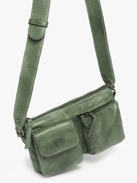 Cross Body Tas Heritage Leder Biba Groen heritage KEO1L ander zicht 1