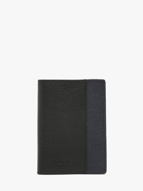 Portefeuille Leder Hexagona Zwart duo 687811