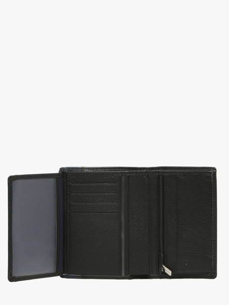 Portefeuille Leder Hexagona Zwart duo 687811 ander zicht 2