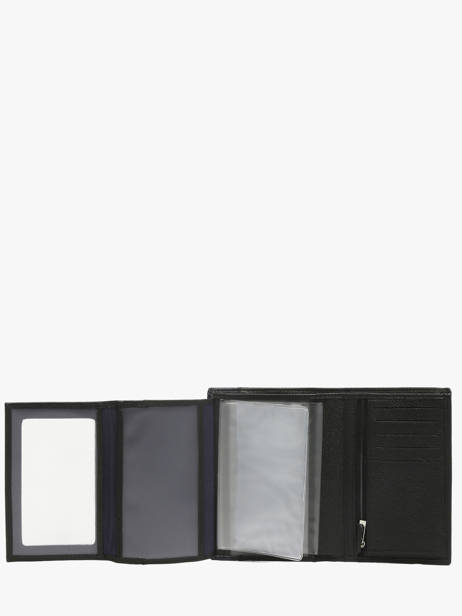 Portefeuille Leder Hexagona Zwart duo 687808 ander zicht 3