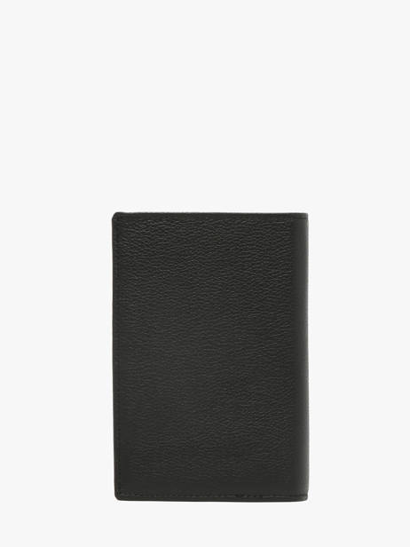 Portefeuille Leder Hexagona Zwart duo 687808 ander zicht 4