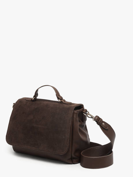Cross Body Tas Brodery Torrow Bruin brodery TBRO03 ander zicht 2