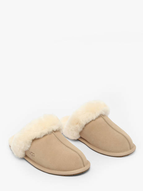 Scuffette Ii Pantoffels Uit Leder Ugg Beige women 1106872 ander zicht 1