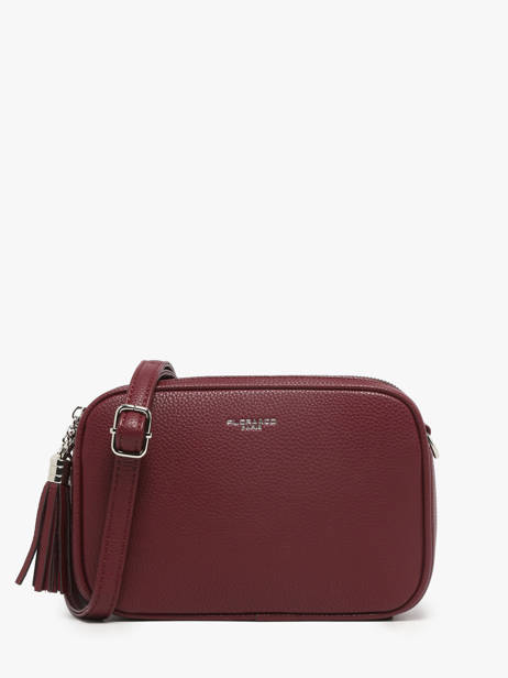 Cross Body Tas Grained Miniprix Rood grained HOWARD