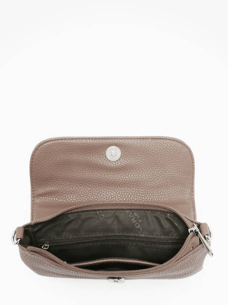 Cross Body Tas Grained Miniprix Bruin grained H9158 ander zicht 1