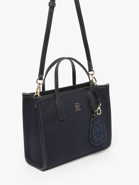 Handtas Th City Tommy hilfiger Blauw th city AW17852 ander zicht 1