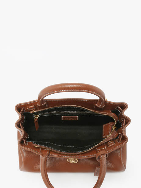 Handtas American Icon Leder Tommy hilfiger Bruin american icon AW17926 ander zicht 2