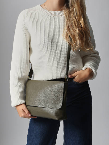 Cross Body Tas Soft Miniprix Groen soft MD5234 ander zicht 1
