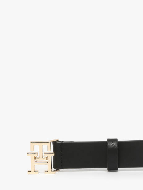 Riem Tommy hilfiger Zwart th logo AW17496 ander zicht 1