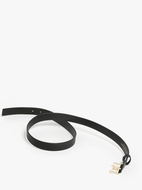 Riem Tommy hilfiger Zwart th logo AW17496 ander zicht 2