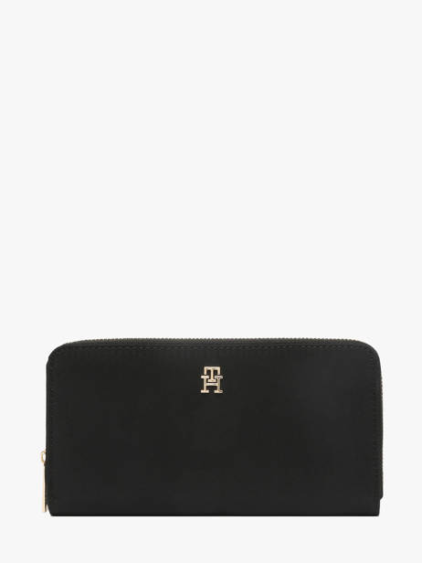 Portefeuille Tommy hilfiger Zwart popette AW17750