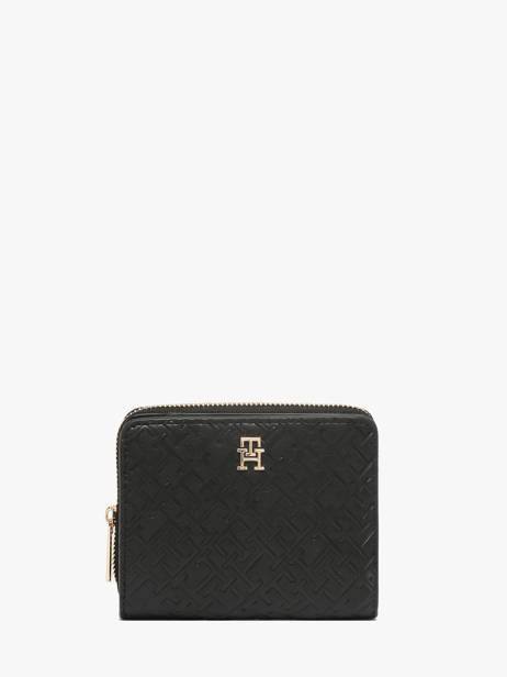 Portefeuille Tommy hilfiger Zwart th icon AW17743