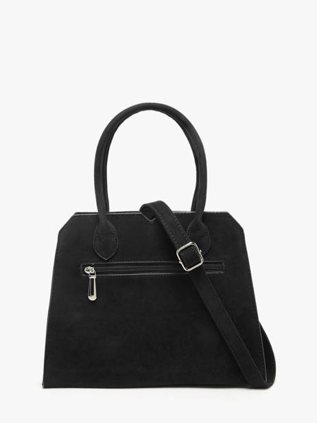 Handtas Velvet Miniprix Zwart velvet F7510 ander zicht 3