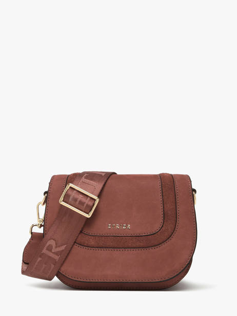Cross Body Tas S Lasso Leder Etrier Bruin lasso ELAS152S