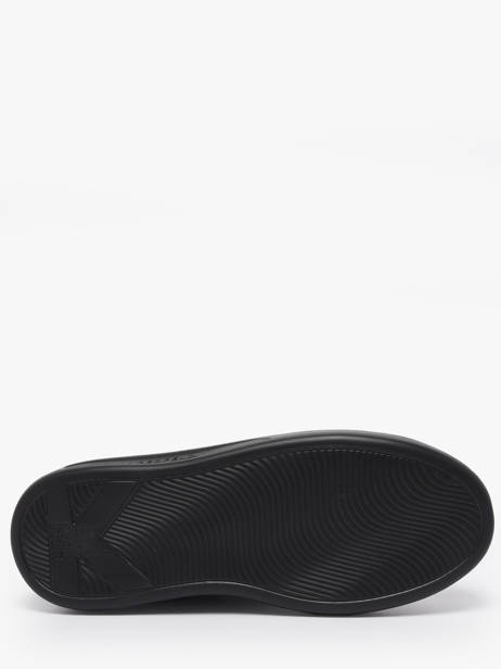 Sneakers Uit Leder Karl lagerfeld Zwart women KL62539J ander zicht 4