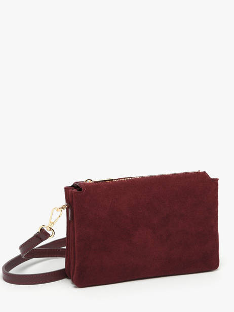 Cross Body Tas Velvet Caviar Milano Rood velvet caviar VC24117 ander zicht 2