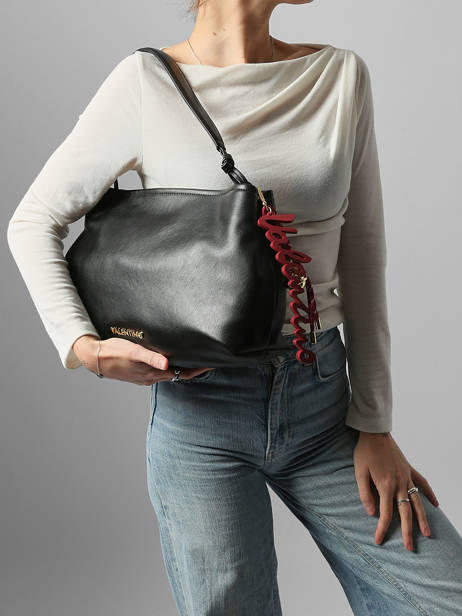 Schoudertas Winter Re Valentino Zwart winter re VBS9I007 ander zicht 1