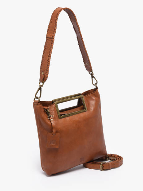 Cross Body Tas Heritage Leder Biba Bruin heritage CAP3L ander zicht 2