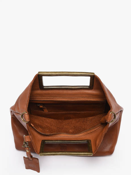 Cross Body Tas Heritage Leder Biba Bruin heritage CAP3L ander zicht 3