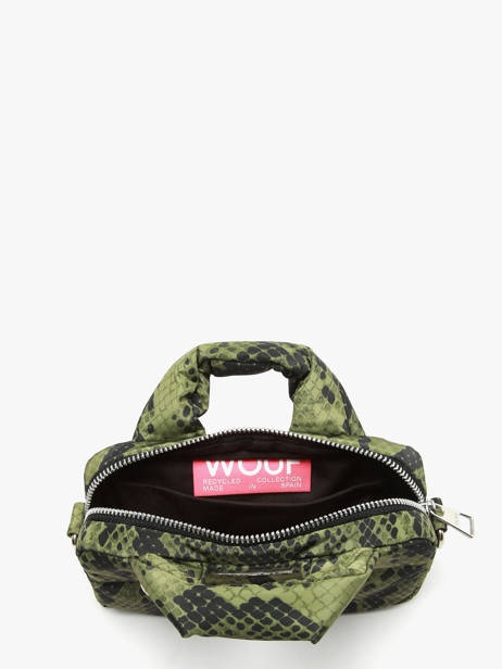 Cross Body Tas Cobra Gerecycleerd Polyester Wouf Groen cobra BM250019 ander zicht 3