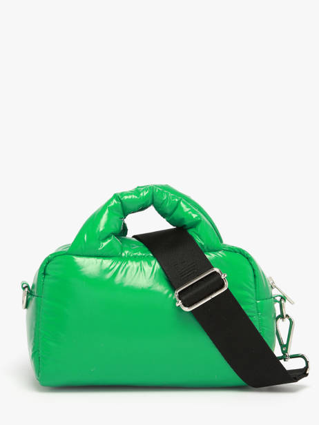 Cross Body Tas Glossy Gerecycleerd Polyester Wouf Groen glossy BB250027 ander zicht 4