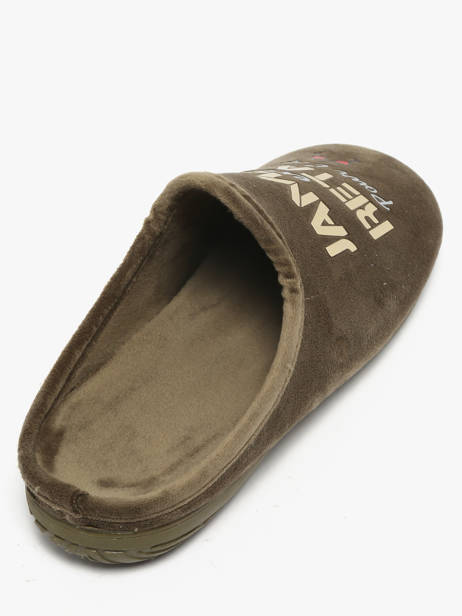 Pantoffels La maison de l'espadrille Groen men 8 ander zicht 2