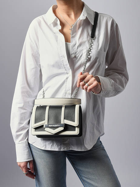 Cross Body Tas K Nova Leder Karl lagerfeld Zwart k nova A4W30277 ander zicht 1