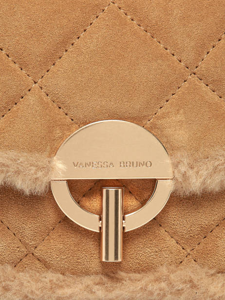 Cross Body Tas Moon Vanessa bruno Bruin moon 10V40533 ander zicht 3