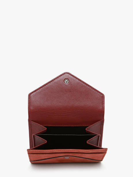 Portefeuille Leder Yves renard Oranje nubuck 26682 ander zicht 3