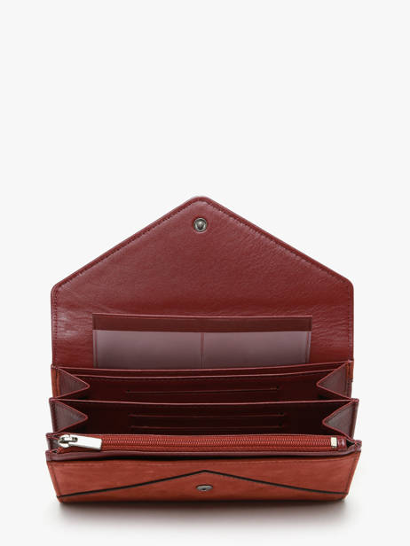 Portefeuille Nubuck Leder Yves renard Oranje nubuck 26683 ander zicht 1