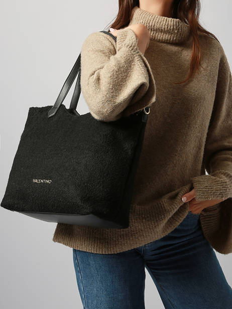 Schoudertas Courmayeur Valentino Zwart courmayeur VBS7G01W ander zicht 1