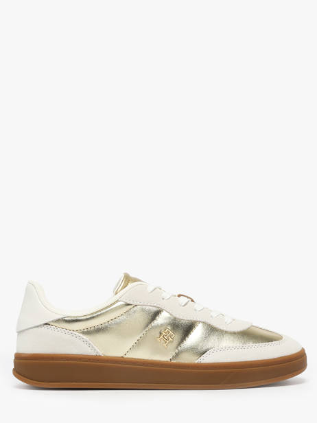 Sneakers Uit Leder Tommy hilfiger Goud women 90260HT