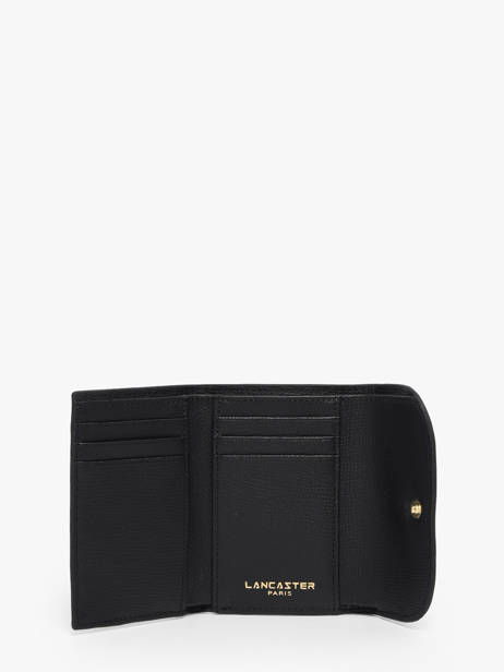 Portemonnee Leder Lancaster Zwart sierra pm 14 ander zicht 1