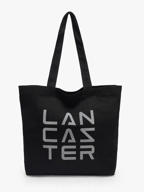 Schoudertas Tote Bag 3 Lines Lancaster Zwart tote bag 3 lines 6