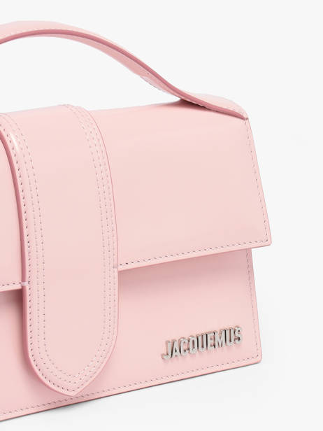 Preloved Grand Bambino Cross Body Tas Leder Jacquemus Roze second life 1565547 ander zicht 2