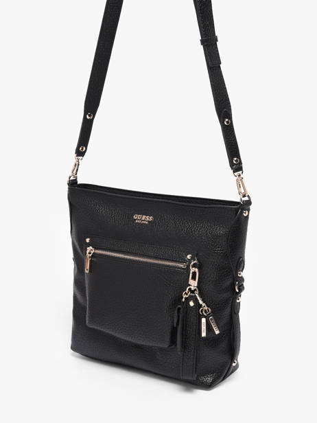 Cross Body Tas Marsha Guess Zwart marsha BG950104 ander zicht 2