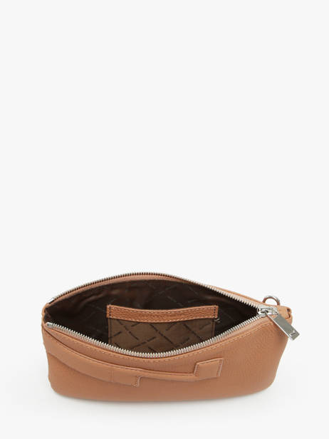 Crossbody Tas Florence Leder Nathan baume Bruin n city 4 ander zicht 3