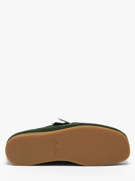 Derby Veterschoenen Uit Leder Clarks Groen men 26186170 ander zicht 5