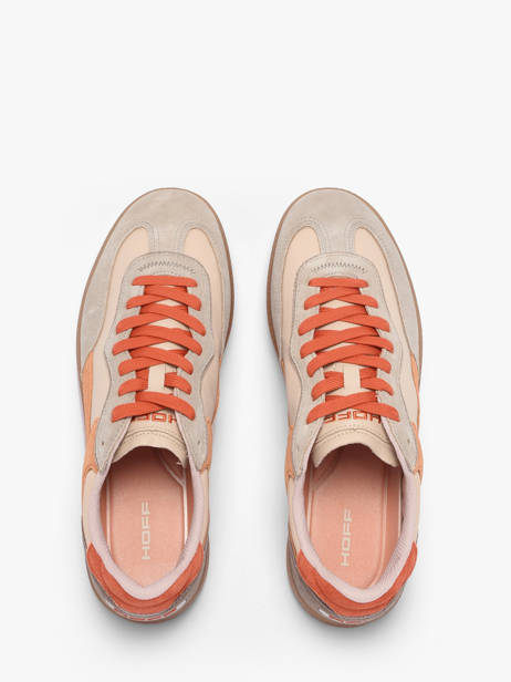 Sneakers Uit Leder Hoff Oranje men 12619407 ander zicht 4